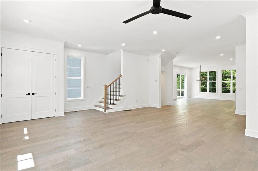 Spacious, unfurnished interior of a new home in Parkside Roswell, Roswell (Image 39).