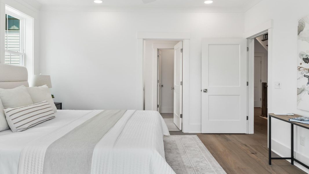Furnished interior view inside a new home in Grants Court, Charleston (Image 8).