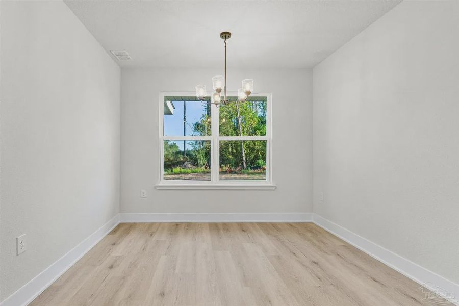 Spacious, unfurnished interior of a new home in Pecan Valley, Cantonment (Image 10). Spacious, unfurnished interior of a new home in Pecan Valley, Cantonment (Image 10).