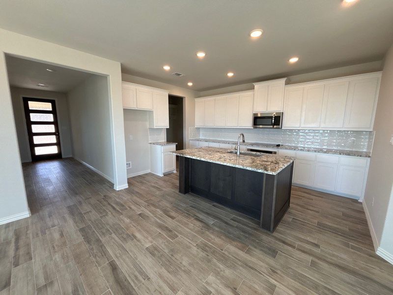 Furnished interior view inside a new home in Waterford Park, Weatherford (Image 8).