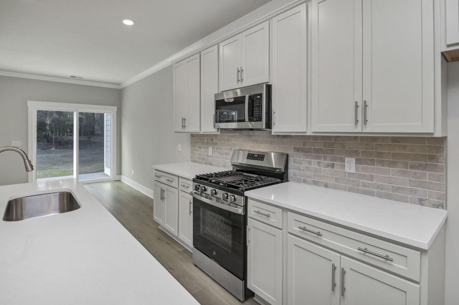 Furnished interior view inside a new home in Lake Carolina Townhomes, Columbia (Image 12).