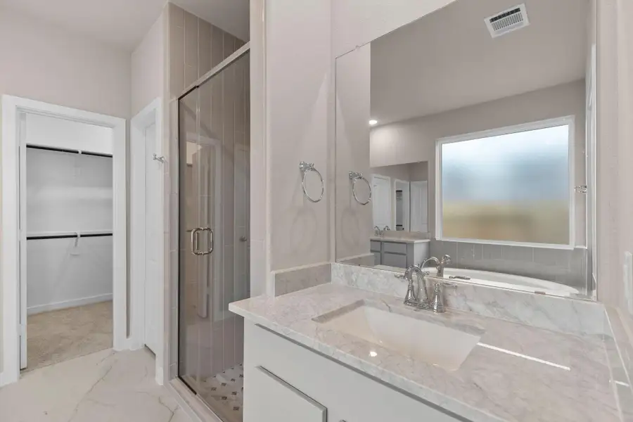 Furnished interior view inside a new home in , Katy (Image 5).