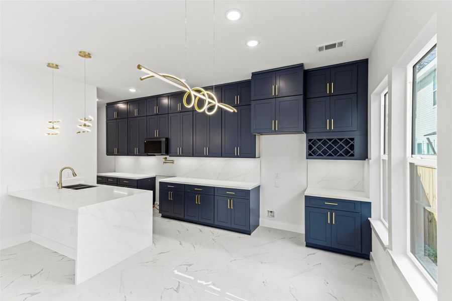 Furnished interior view inside a new home in , Houston (Image 5).