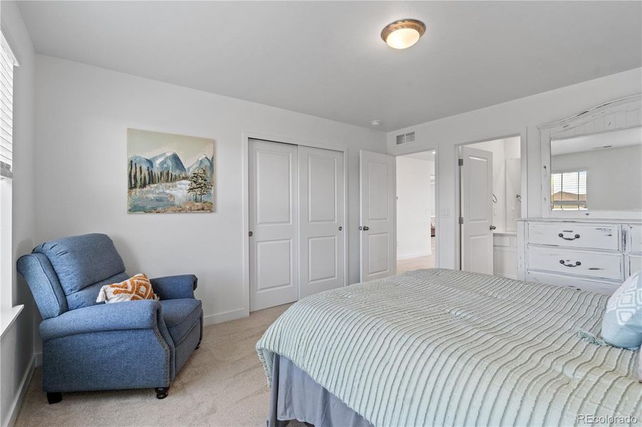 Furnished interior view inside a new home in , Erie (Image 11). Furnished interior view inside a new home in , Erie (Image 11).