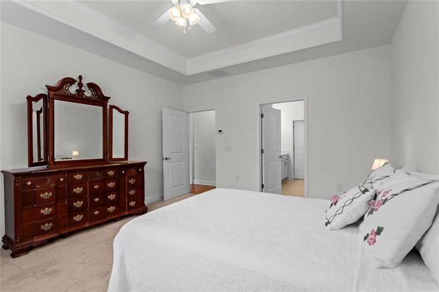 Furnished interior view inside a new home in , Cumming (Image 5).