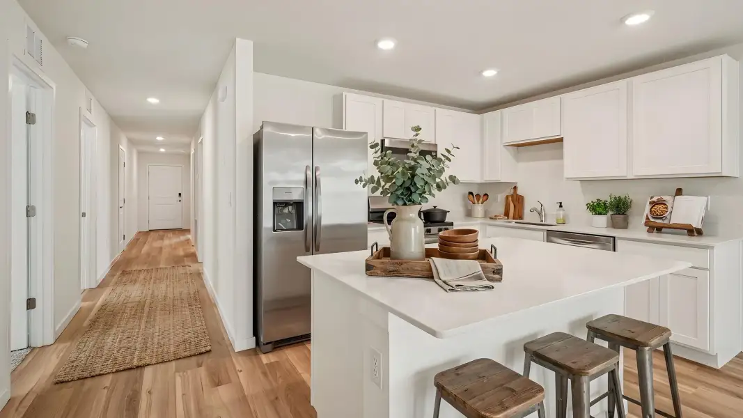 Furnished interior view inside a new home in Woodside at Ormond Station, Ormond Beach (Image 5).