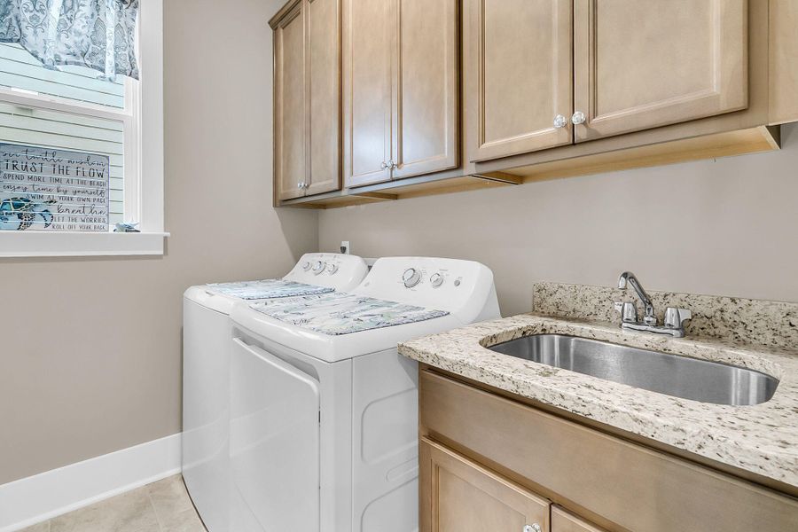 Furnished interior view inside a new home in , Summerville (Image 13).