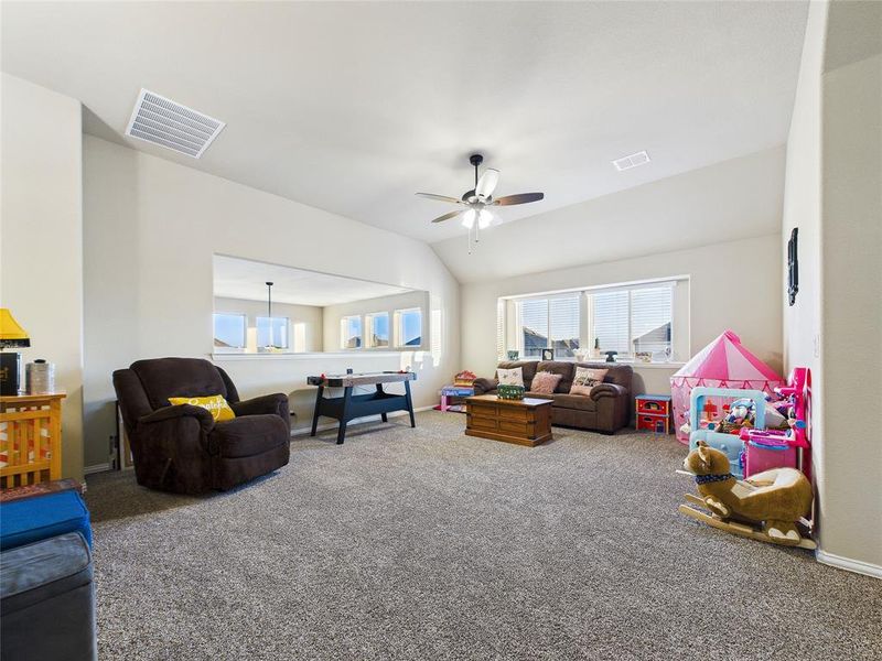 Furnished interior view inside a new home in , Ponder (Image 35).