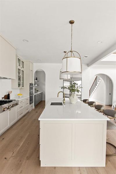 Furnished interior view inside a new home in , Dallas (Image 4).