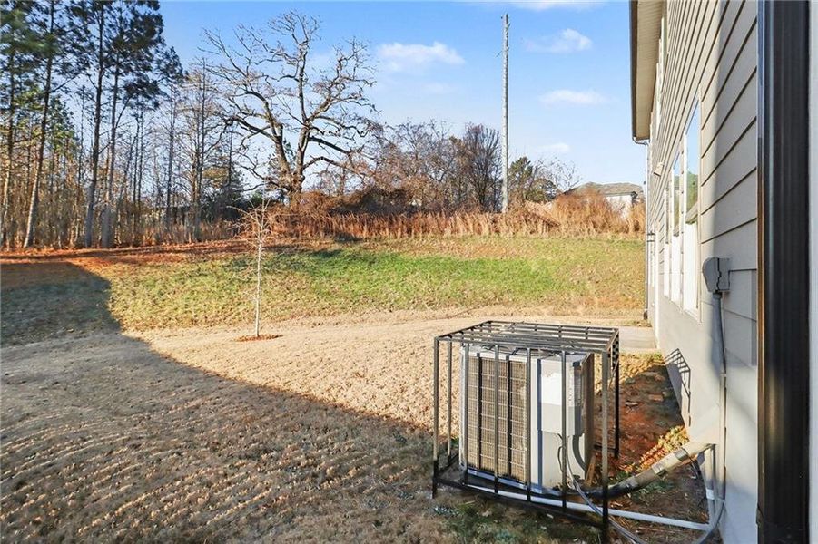 Exterior details and patio area of a home in , Atlanta (Image 42).