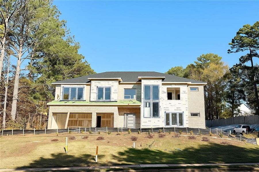 In-progress construction of a new home in , Lawrenceville, GA (Image 44). In-progress construction of a new home in , Lawrenceville, GA (Image 44).
