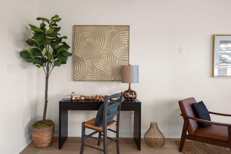 Furnished interior view inside a new home in , Charleston (Image 7).