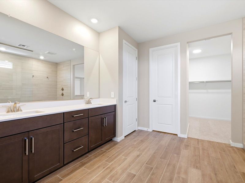 Furnished interior view inside a new home in Paloma Creek - Signature Series, Surprise (Image 8).