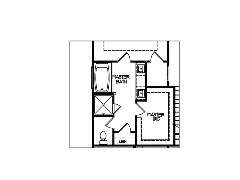 2D floor plan layout for the The Serenity by My Home Communities in Magnolia Ridge, Monroe, GA (Image 8). 2D floor plan layout for the The Serenity by My Home Communities in Magnolia Ridge, Monroe, GA (Image 8).