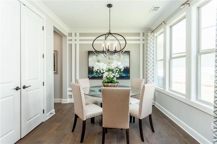 Furnished interior view inside a new home in Cresswind Georgia at Twin Lakes, Hoschton (Image 28). Furnished interior view inside a new home in Cresswind Georgia at Twin Lakes, Hoschton (Image 28).
