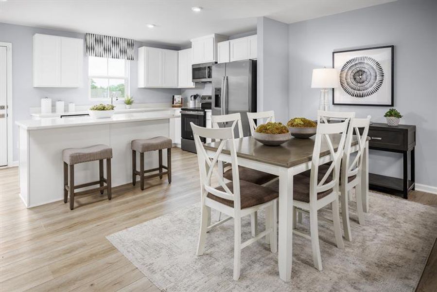 Furnished interior view inside a new home in Coopers Mill, Westminster (Image 4).