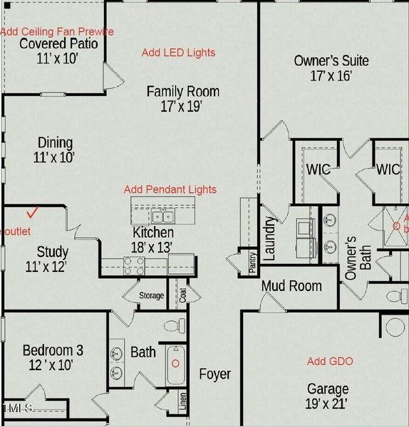 CH 11 Floor Plan