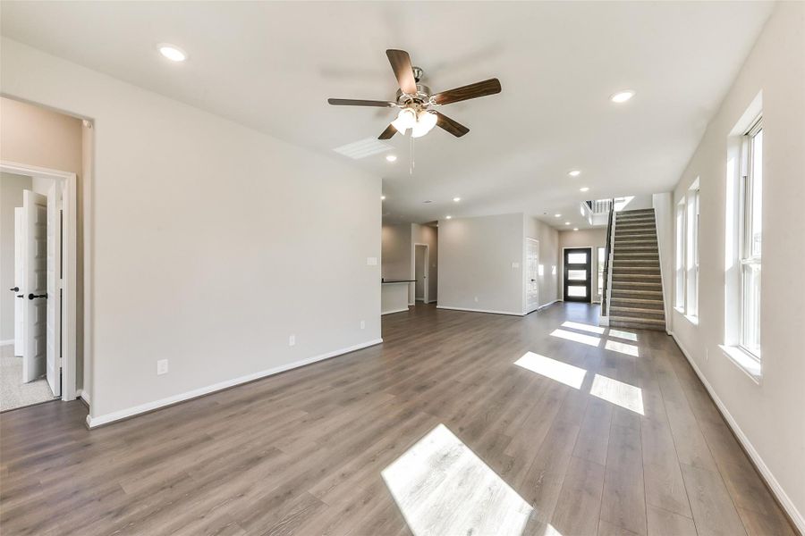 Spacious, unfurnished interior of a new home in Colony at Pinehurst, Pinehurst (Image 37). Spacious, unfurnished interior of a new home in Colony at Pinehurst, Pinehurst (Image 37).