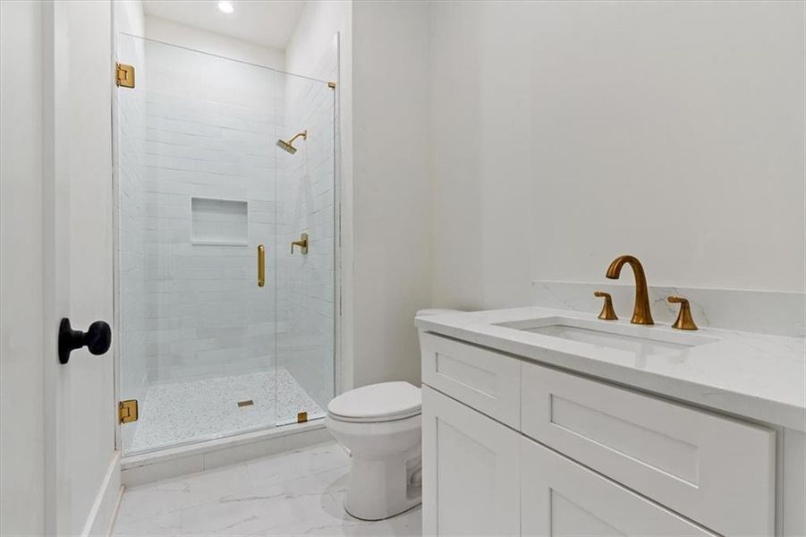 Furnished interior view inside a new home in , Canton (Image 7).