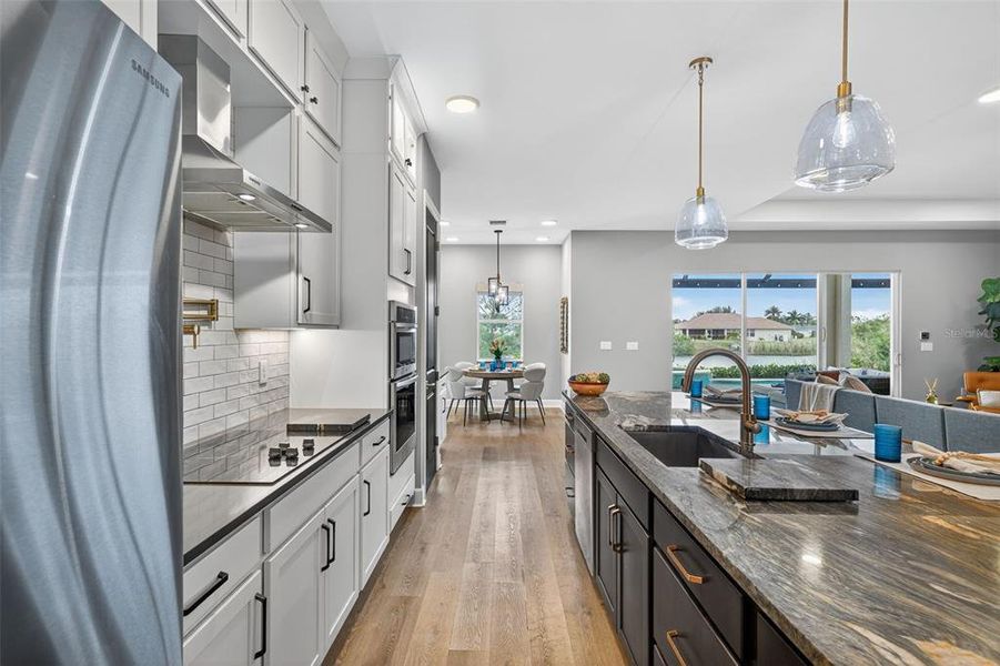 Furnished interior view inside a new home in , Cape Coral (Image 8).