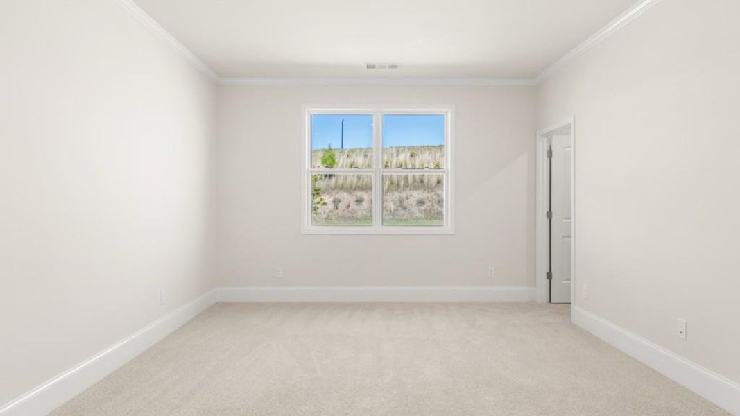 Spacious, unfurnished interior of a new home in Hamptons at Riverwood North, Dallas (Image 15).