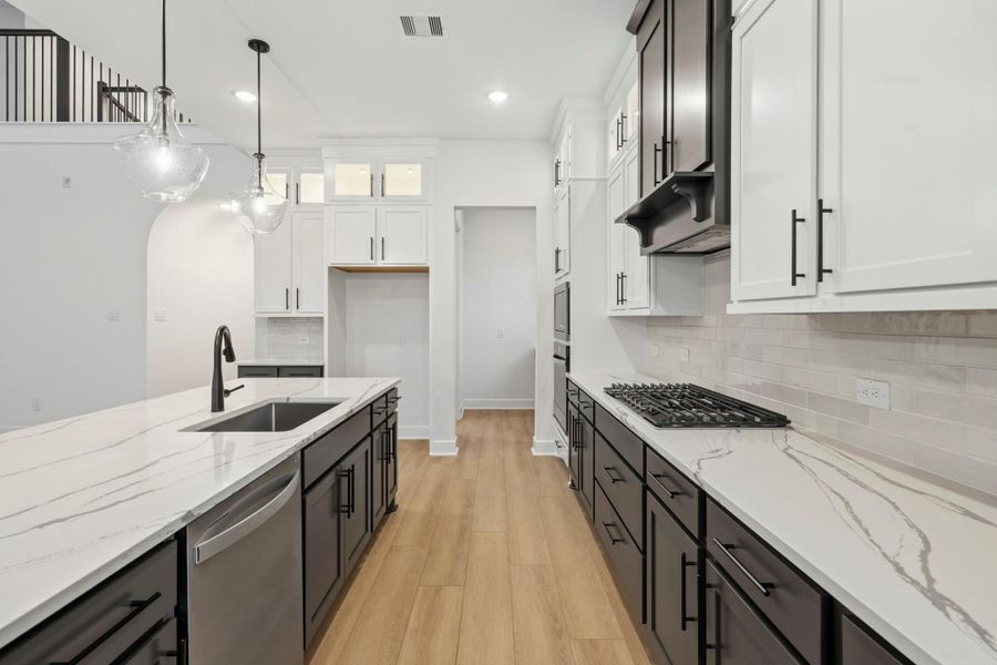 Furnished interior view inside a new home in Elyson, Katy (Image 9).