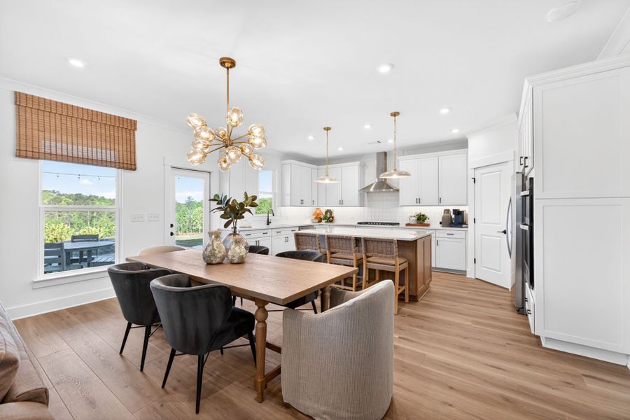 Representative furnished interior of a home built from the Riverton by Pulte Homes in Riversprings, Dacula (Image 56).