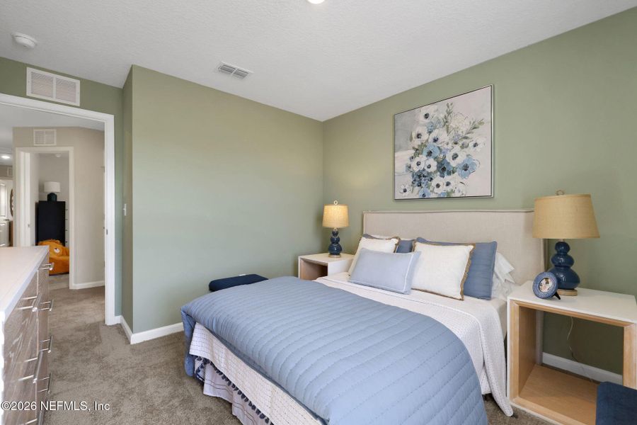 Furnished interior view inside a new home in , Jacksonville (Image 10).