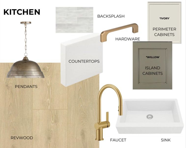 Kitchen Finishes Selection. Detailing the material and fixture choices for the property's kitchen area Kitchen Finishes Selection. Detailing the material and fixture choices for the property's kitchen area