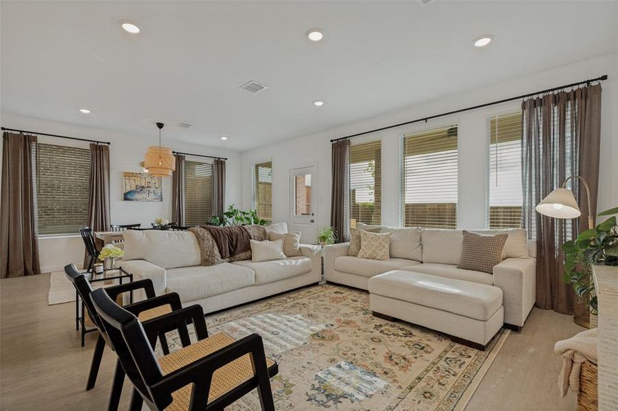 Furnished interior view inside a new home in Legacy Hills, Celina (Image 18).