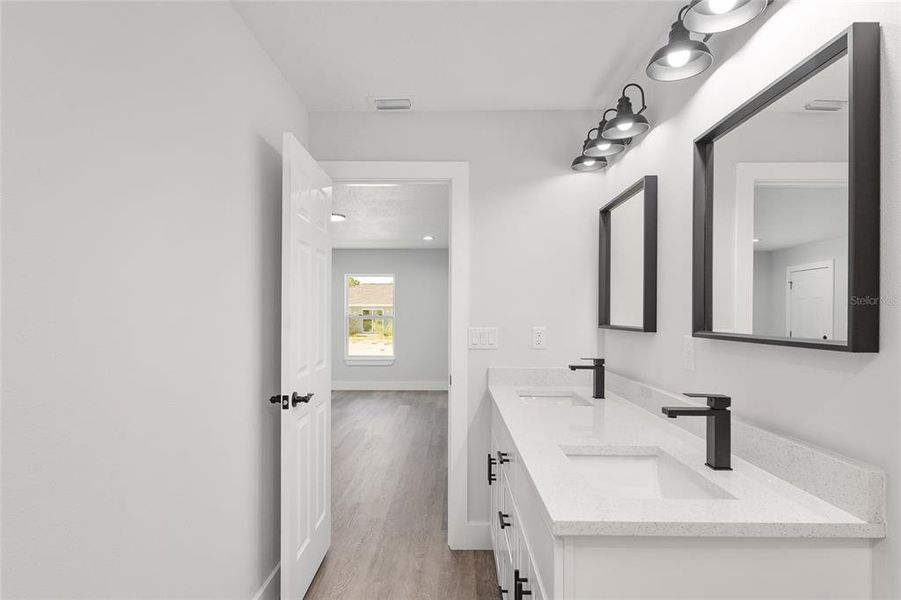 Furnished interior view inside a new home in , Ocala (Image 8).