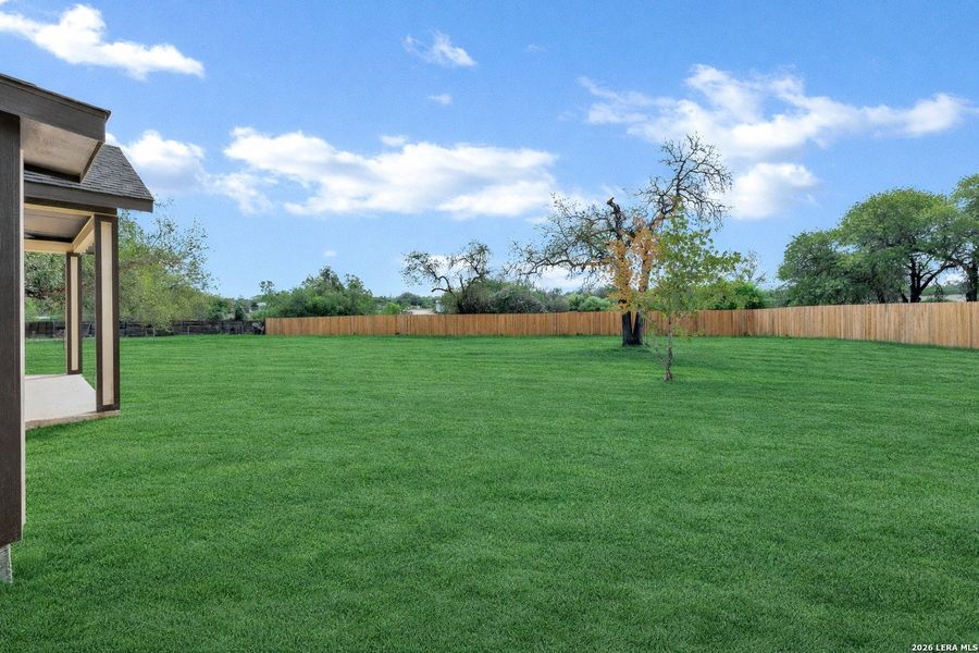 Exterior details and patio area of a home in , Elmendorf (Image 26). Exterior details and patio area of a home in , Elmendorf (Image 26).