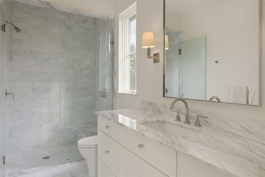 Furnished interior view inside a new home in Amarra Villas, Austin (Image 24).