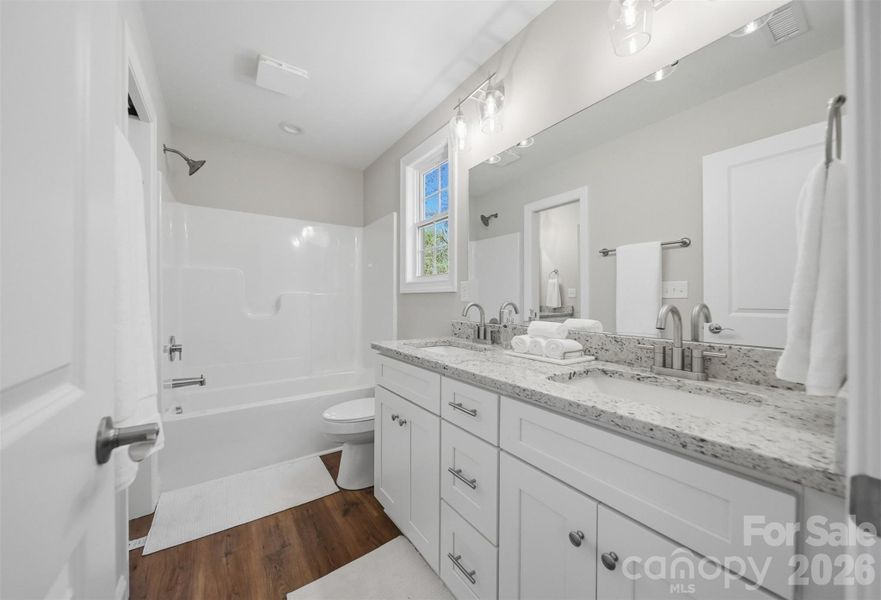 Furnished interior view inside a new home in , Hickory (Image 13).