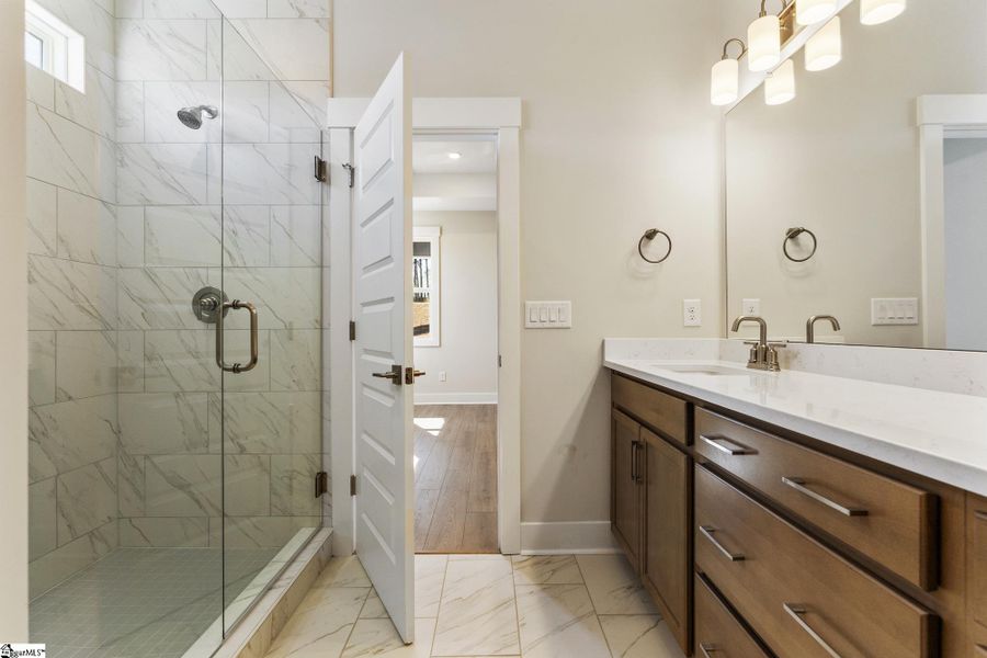 Furnished interior view inside a new home in Saratoga Oaks, Williamston (Image 12).