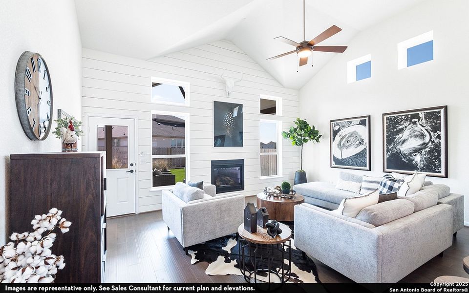 Furnished interior view inside a new home in Megan's Landing, Castroville (Image 20). Furnished interior view inside a new home in Megan's Landing, Castroville (Image 20).