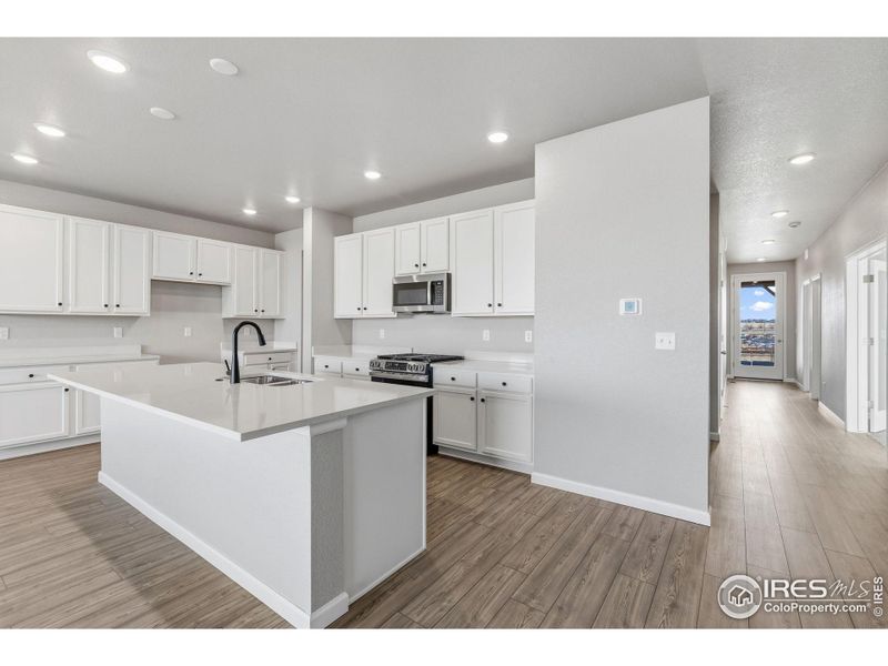 Furnished interior view inside a new home in Cordovan, Longmont (Image 8).