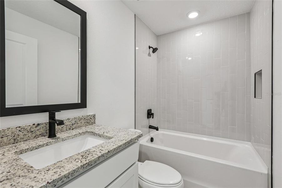 Furnished interior view inside a new home in Trilby Crossing, Brooksville (Image 4). Furnished interior view inside a new home in Trilby Crossing, Brooksville (Image 4).