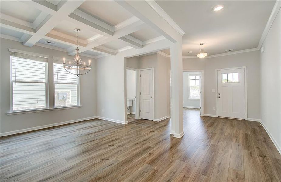 Spacious, unfurnished interior of a new home in Cooper Park, McDonough (Image 28).