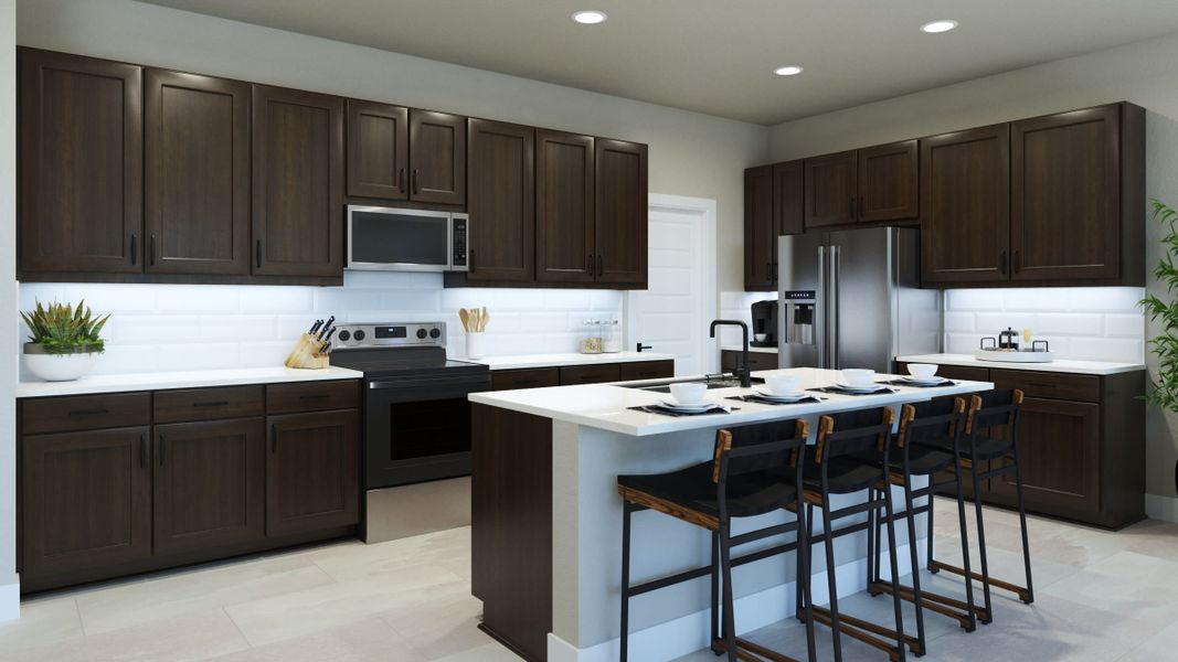 Kitchen | Skyview | Courtyards at Waterstone | New homes in Palm Bay, FL | Landsea Homes