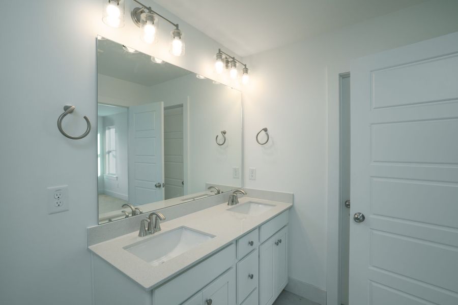 Furnished interior view inside a new home in Powell, Angier (Image 10).