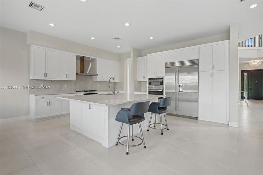 Furnished interior view inside a new home in , Boca Raton (Image 37).