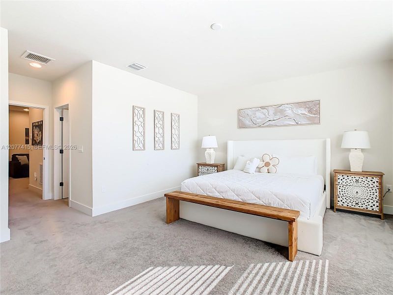Furnished interior view inside a new home in , Clermont (Image 15).