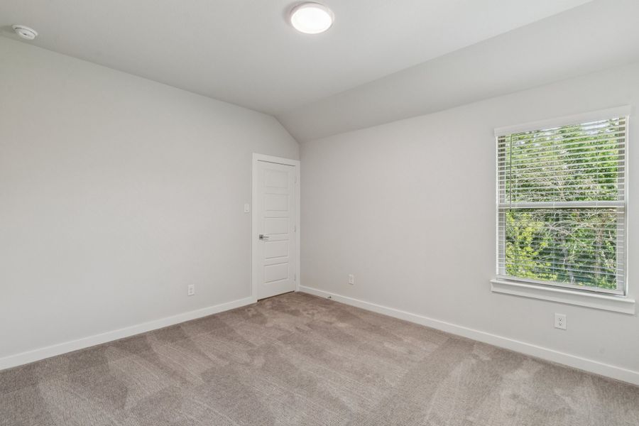 Bedroom in the Mercury home plan by Trophy Signature Homes – REPRESENTATIVE PHOTO Bedroom in the Mercury home plan by Trophy Signature Homes – REPRESENTATIVE PHOTO