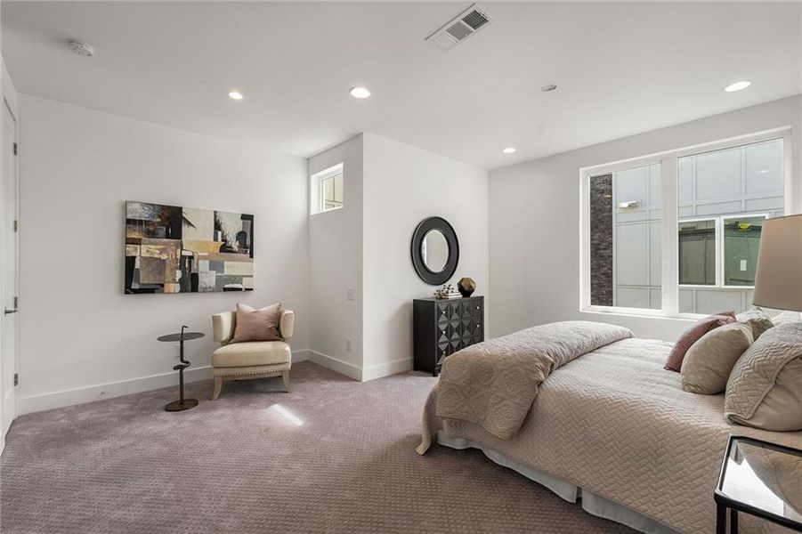 Furnished interior view inside a new home in , Atlanta (Image 5).