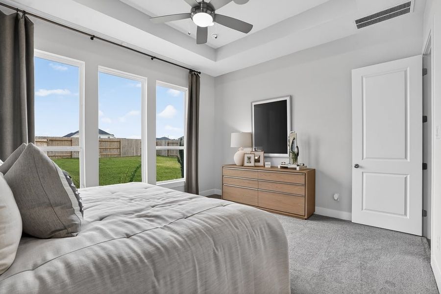 Representative furnished interior of a home built from the Paige by Taylor Morrison in Ryehill, Rosenberg (Image 17).