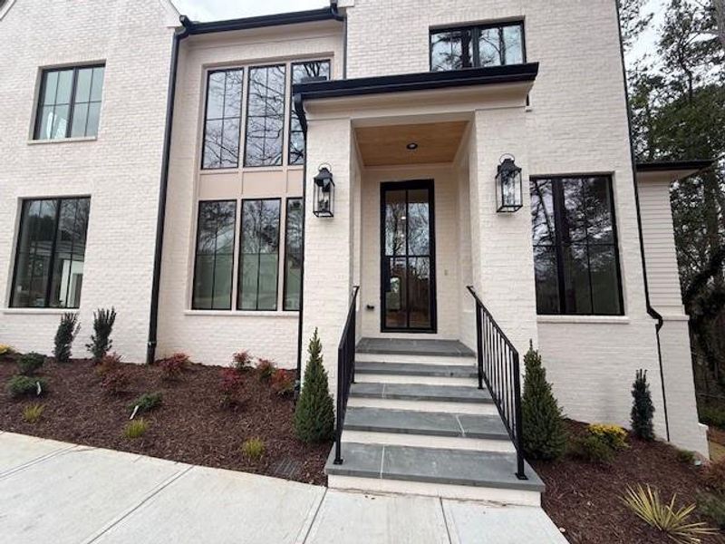 Exterior details and patio area of a home in , Atlanta (Image 3).