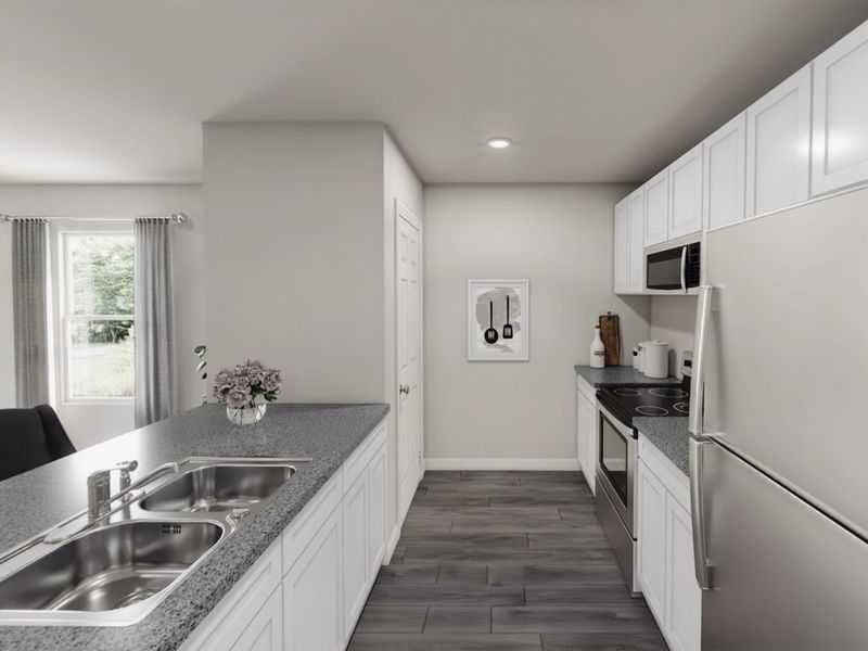 Furnished interior view inside a new home in Canal Walk, Roanoke Rapids (Image 6).