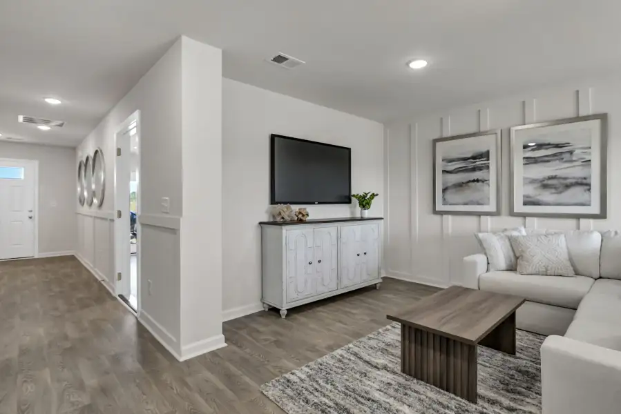 Furnished interior view inside a new home in Cameron Ridge, Columbia (Image 4).