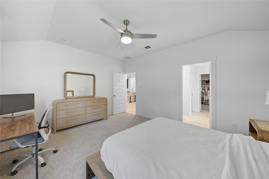 Furnished interior view inside a new home in Post Oak Pointe, Fresno (Image 4). Furnished interior view inside a new home in Post Oak Pointe, Fresno (Image 4).